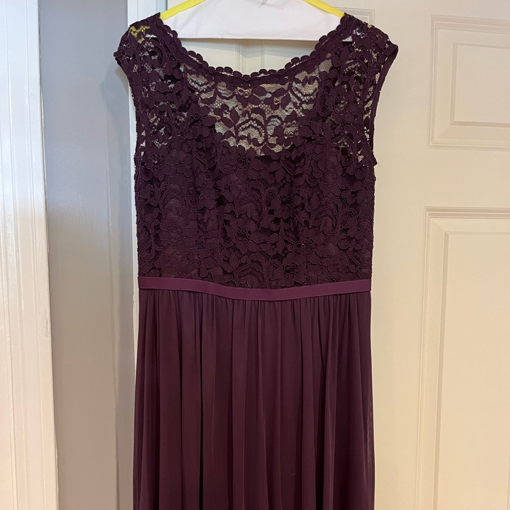 David’s Bridal Bridesmaid Dress